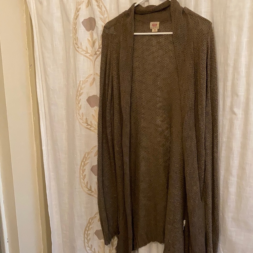 Long Beachy Cardigan
